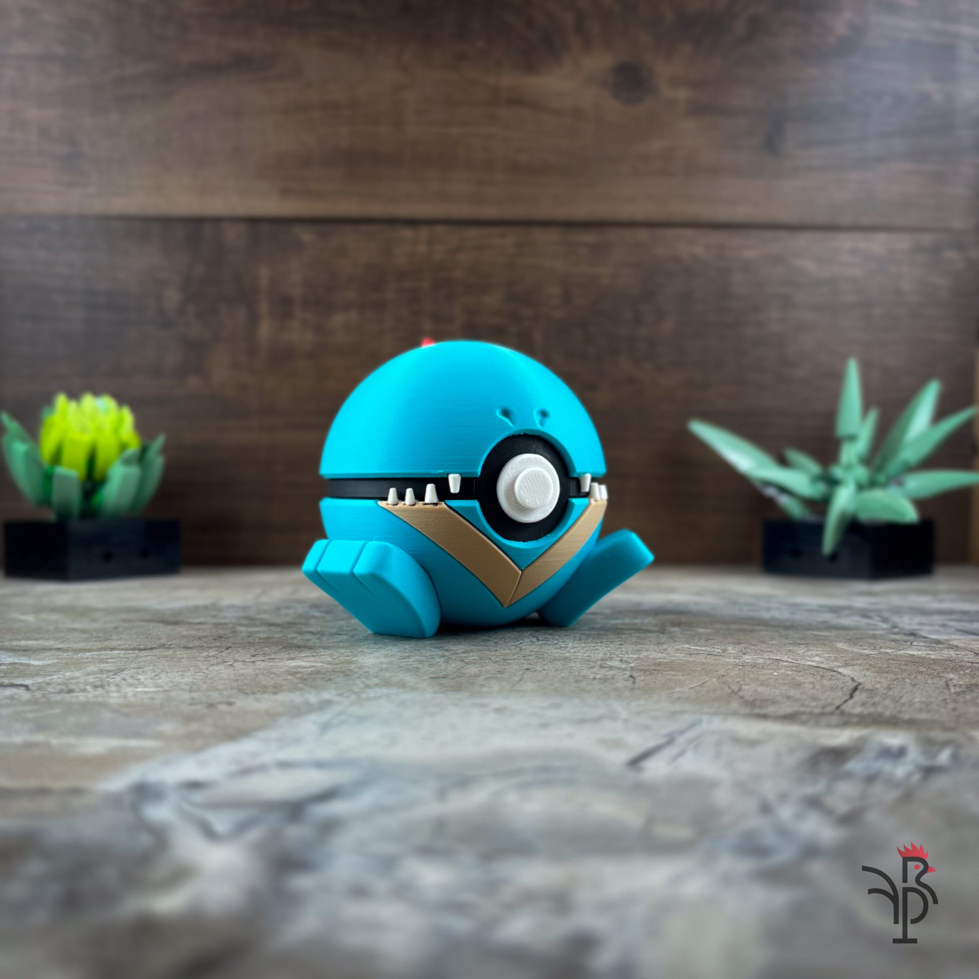 #0158 - Totodile Inspired Monster Ball