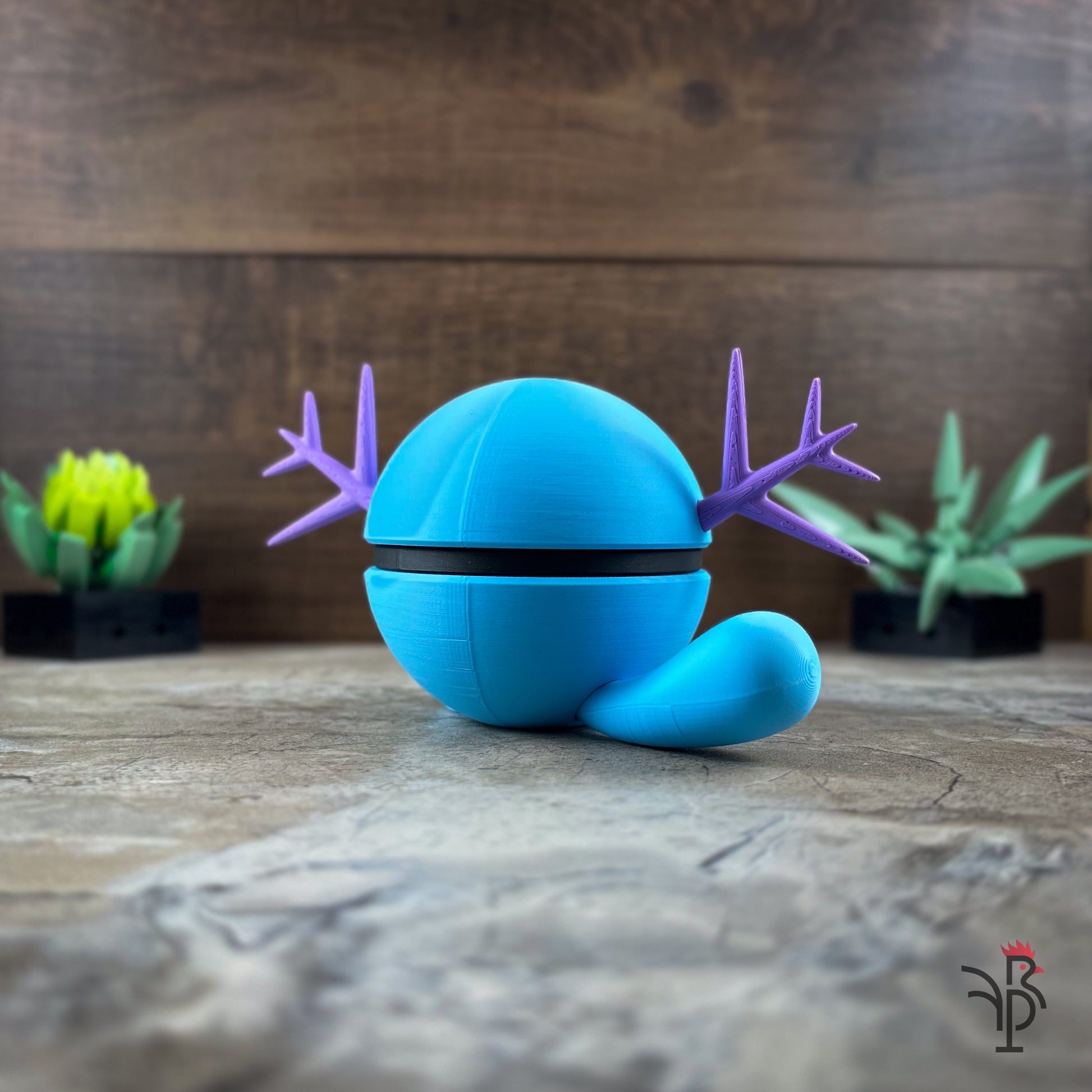 #0194 - Wooper Inspired Monster Ball