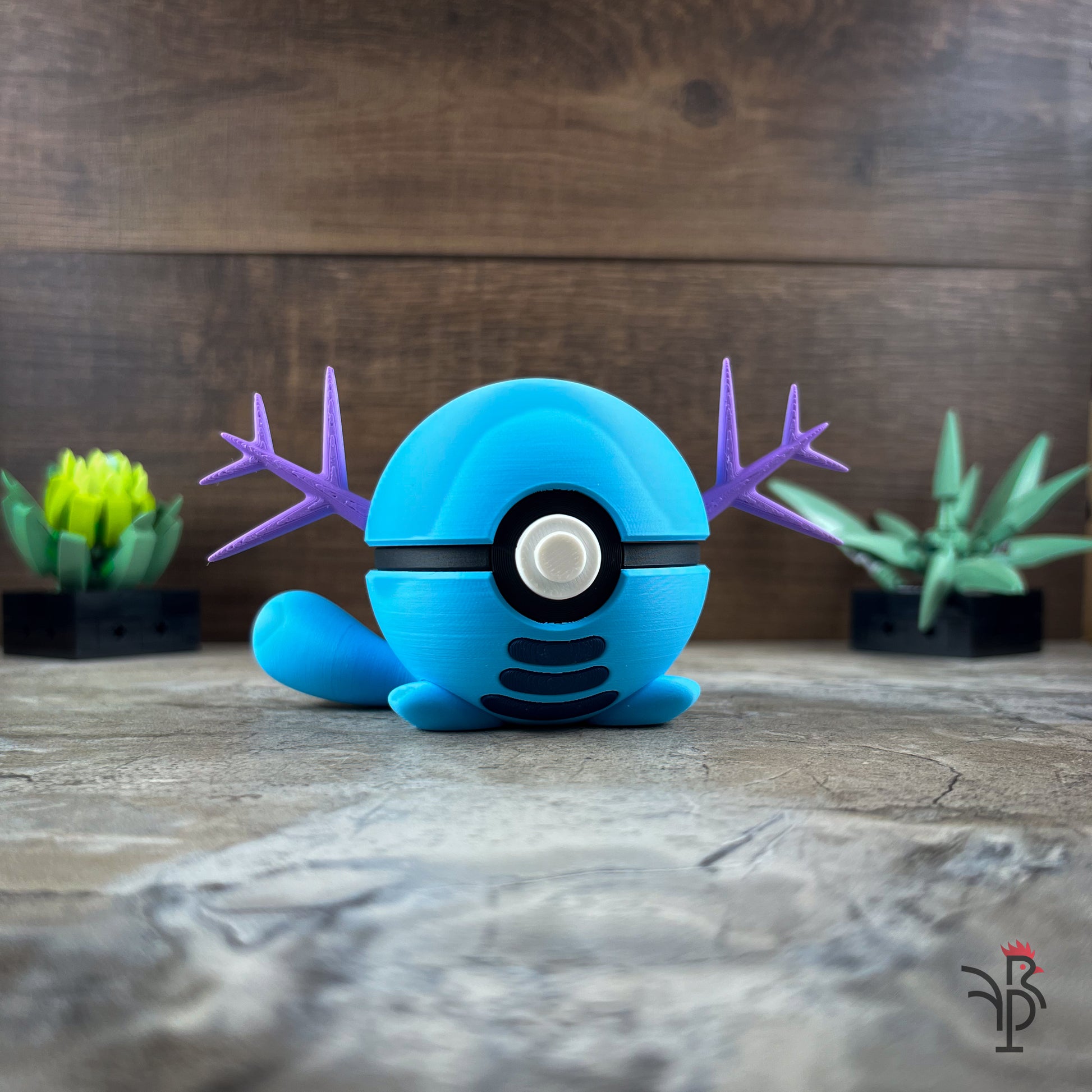 #0194 - Wooper Inspired Monster Ball