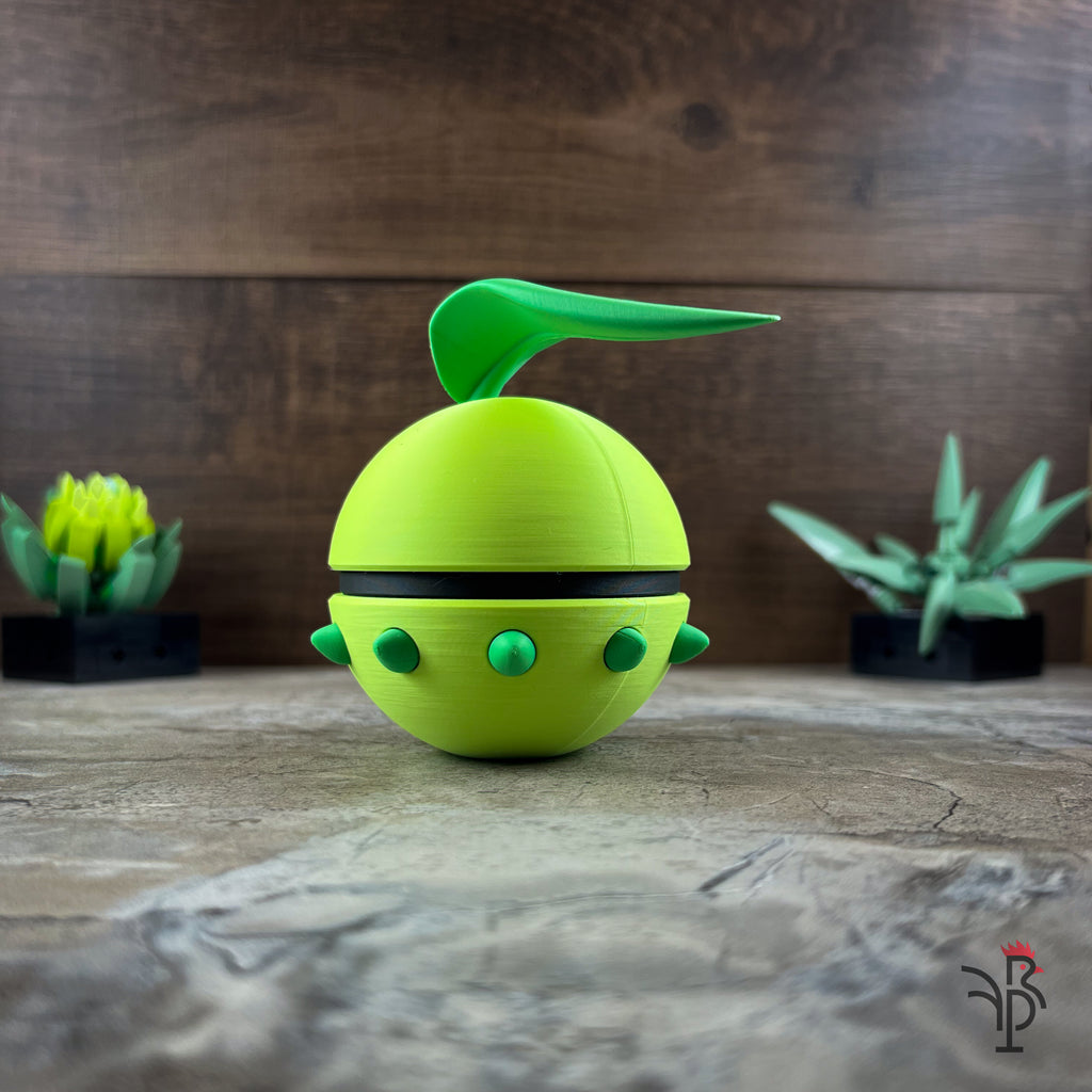 #0152 - Chikorita Inspired Monster Ball