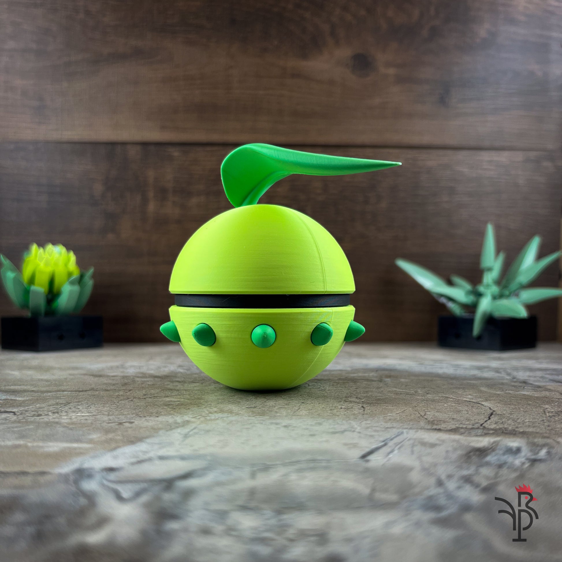 #0152 - Chikorita Inspired Monster Ball
