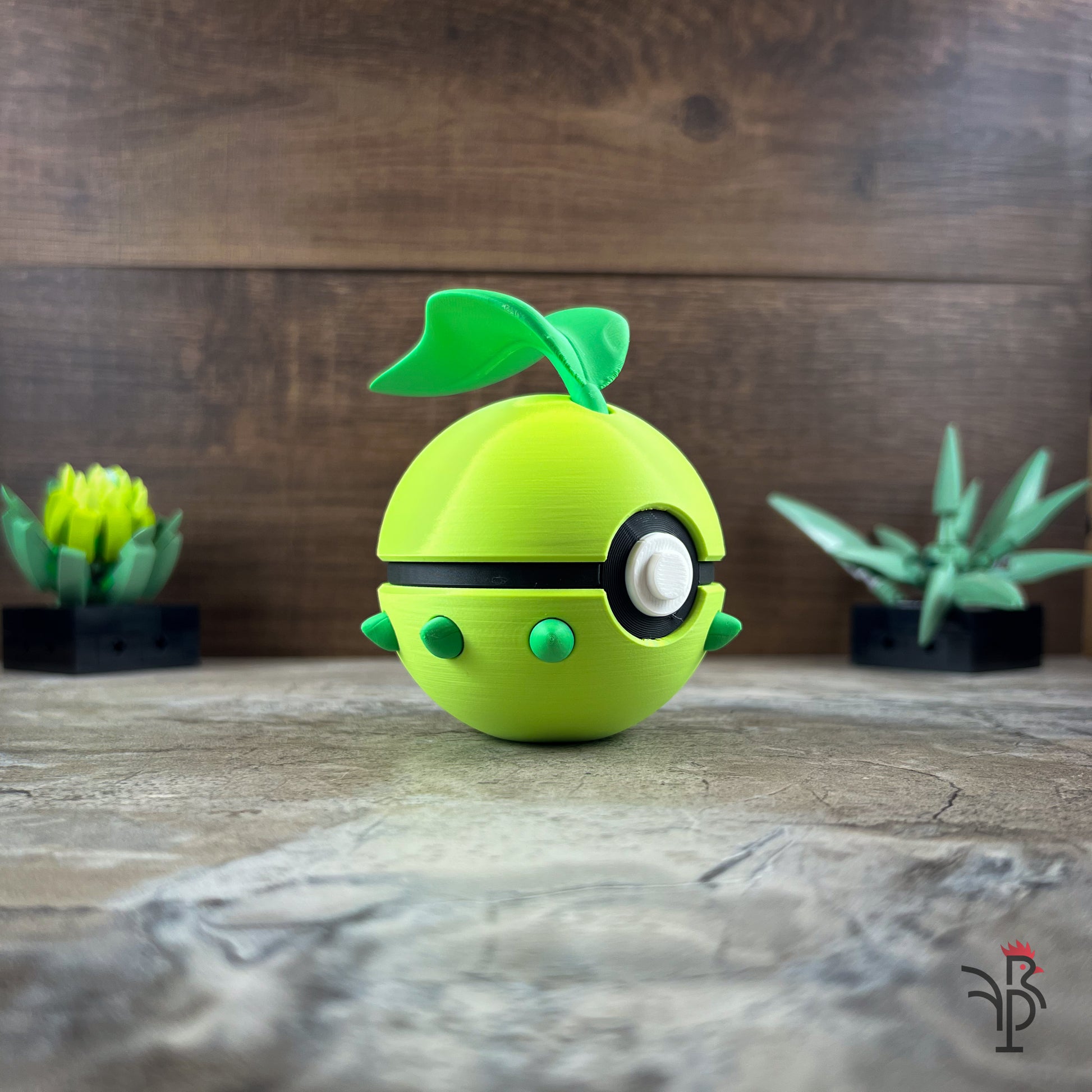 #0152 - Chikorita Inspired Monster Ball