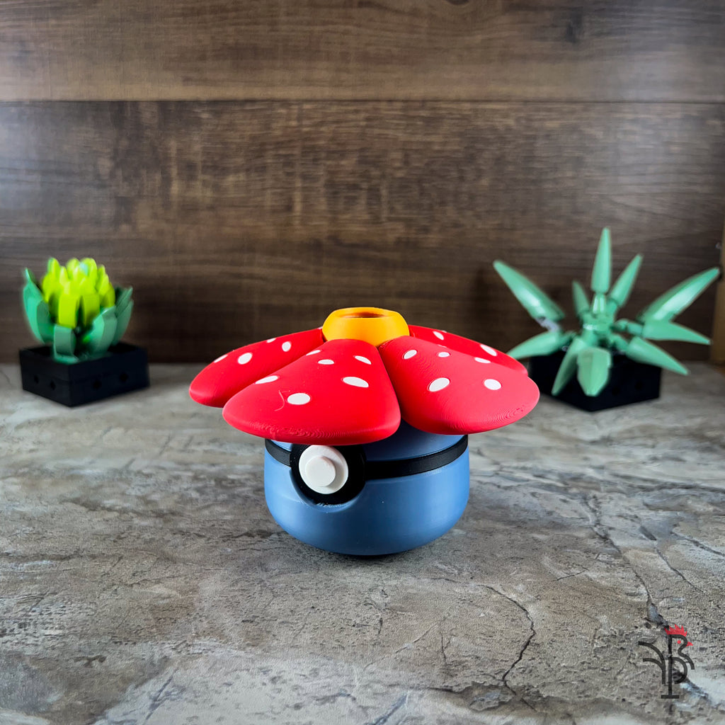 #0045 - Vileplume Inspired Monster Ball