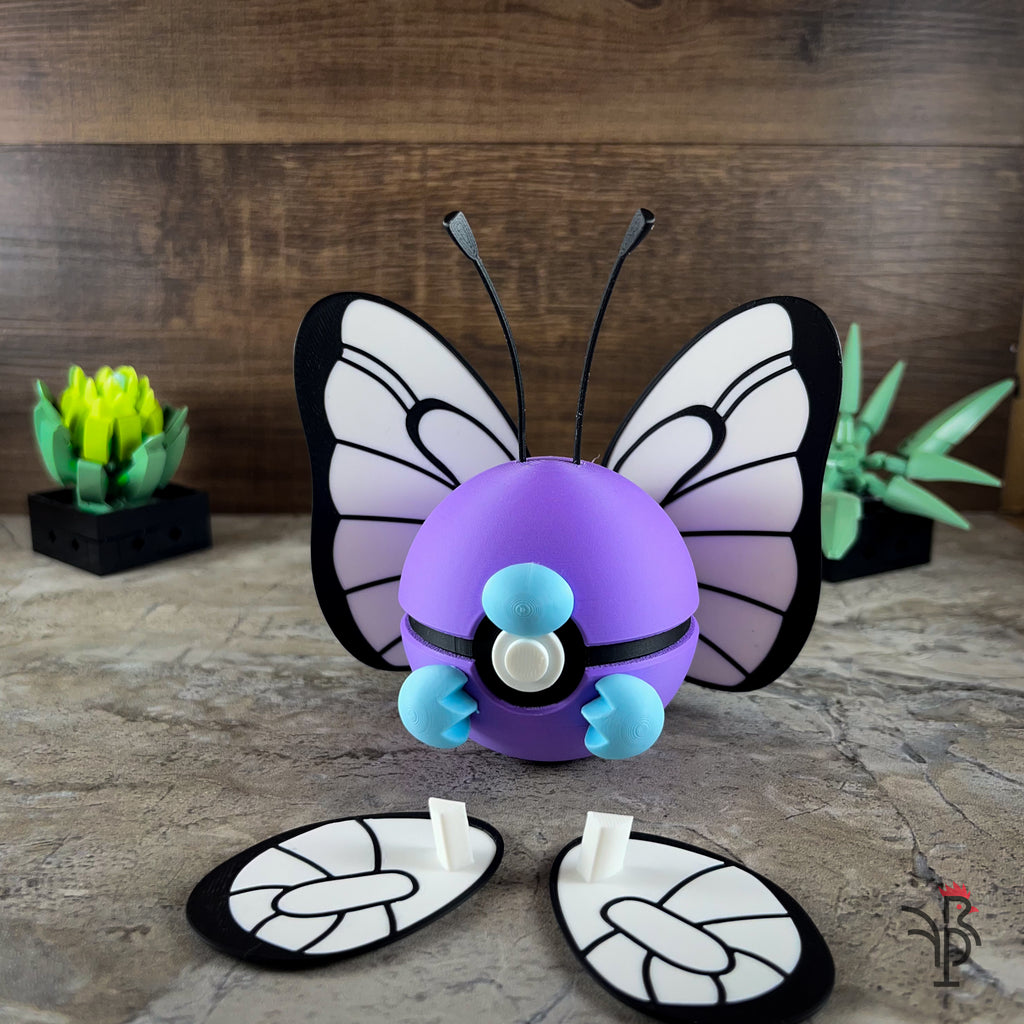 #0012 - Butterfree Inspired Monster Ball