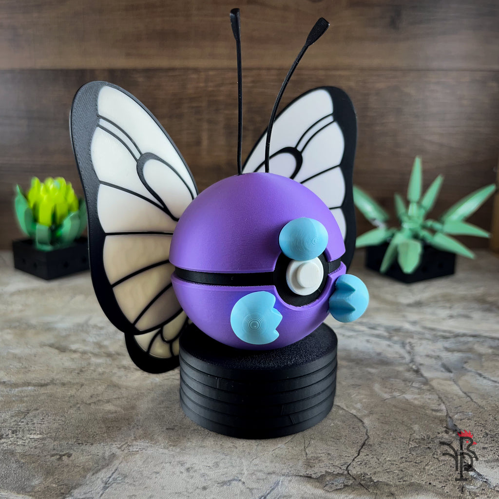 #0012 - Butterfree Inspired Monster Ball