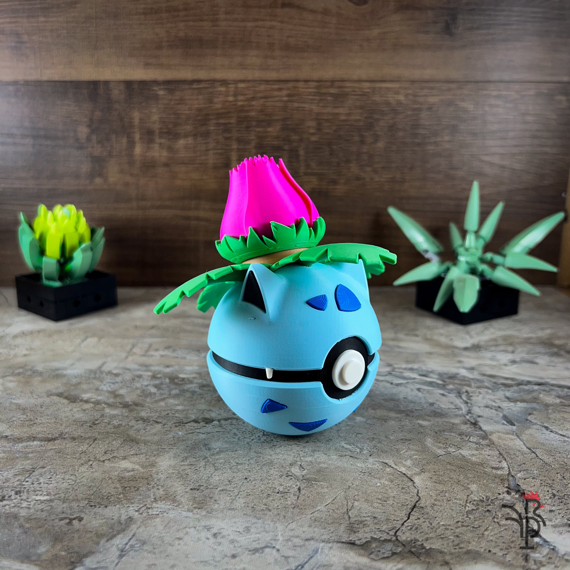 #0002 - Ivysaur Inspired Monster Ball
