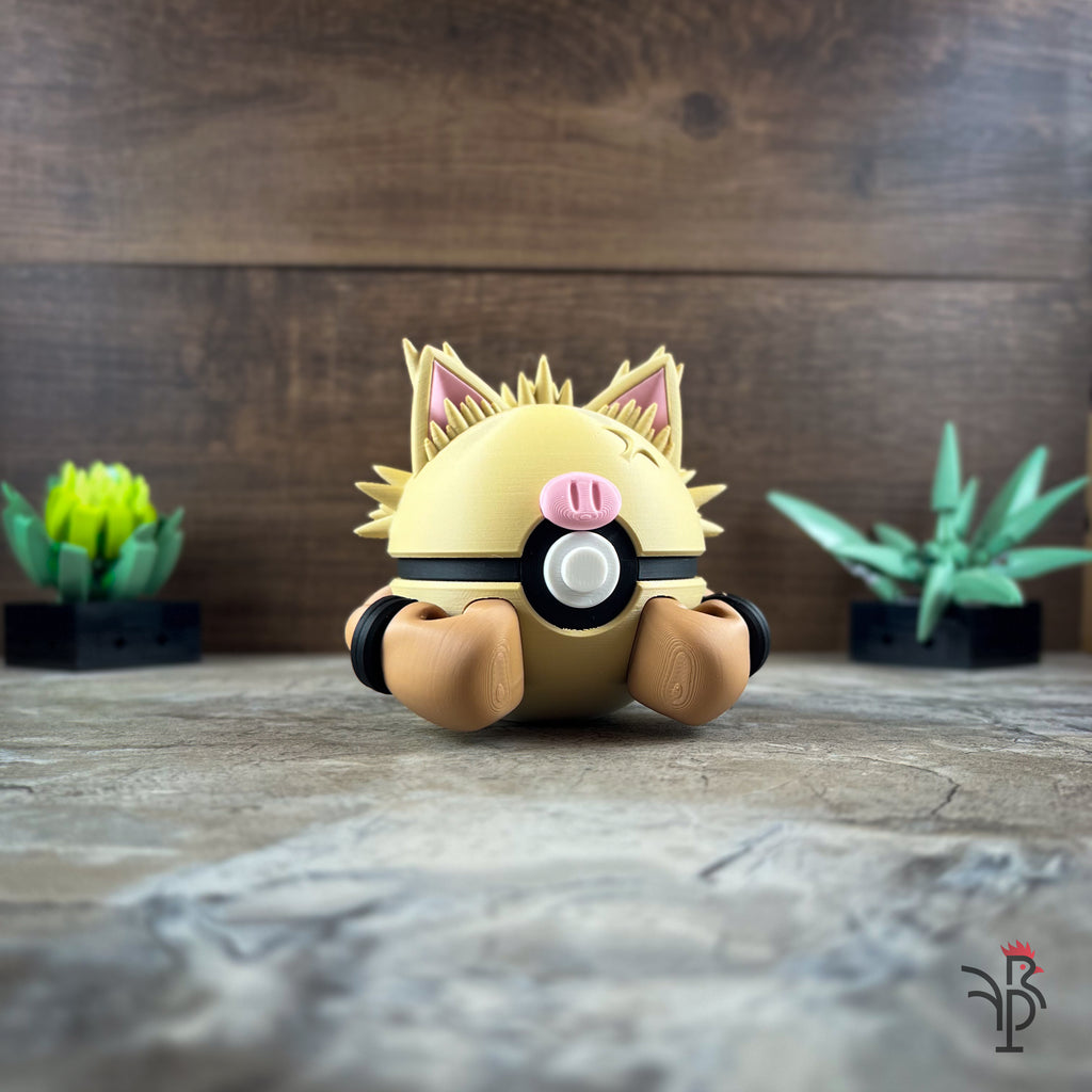 #0057 - Primeape Inspired Monster Ball