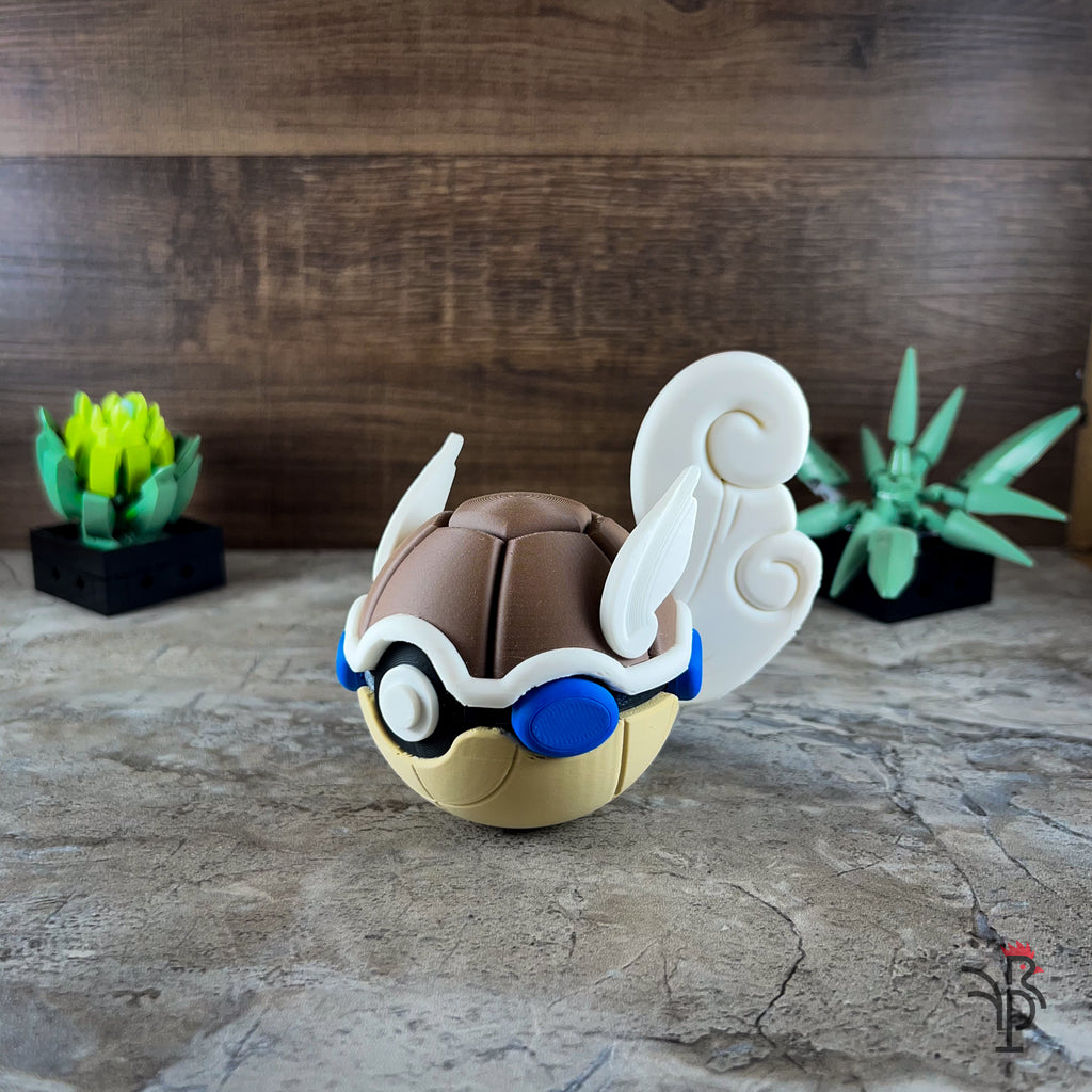 #0008 - Wartortle Inspired Monster Ball