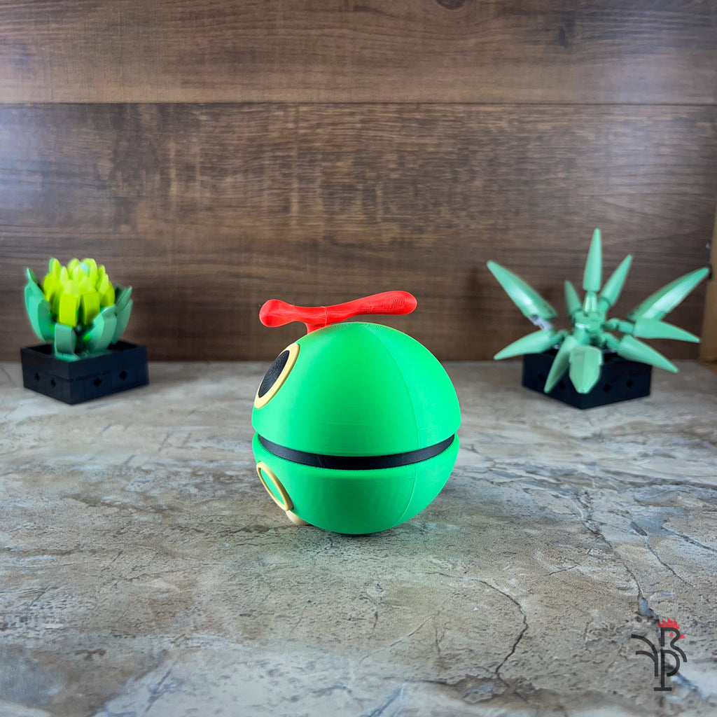 #0010 - Caterpie Inspired Monster Ball