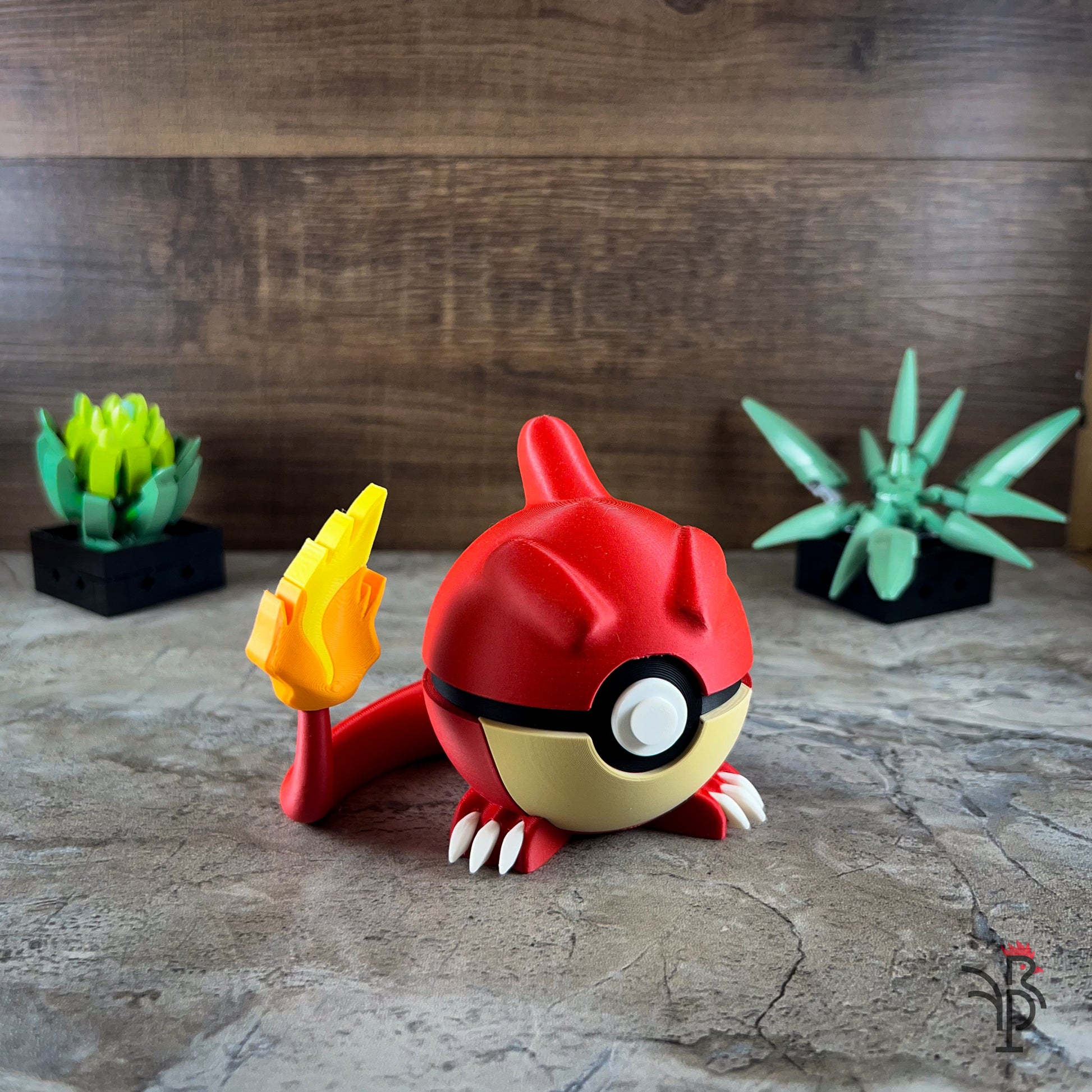#0005 - Charmeleon Inspired Monster Ball
