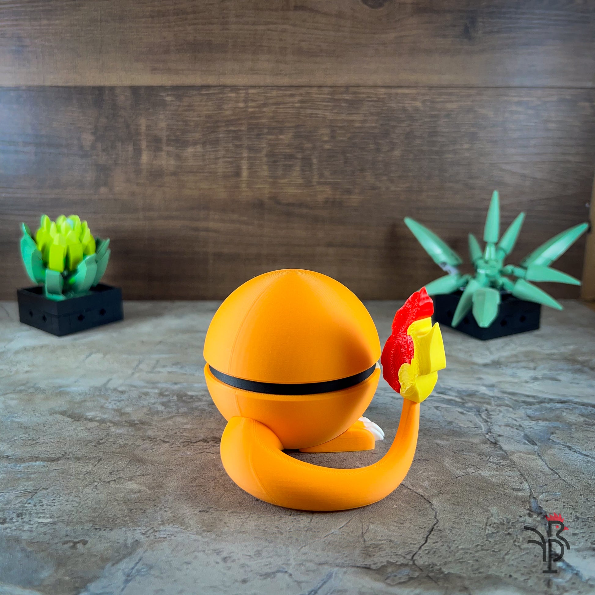 #0004 - Charmander Inspired Monster Ball