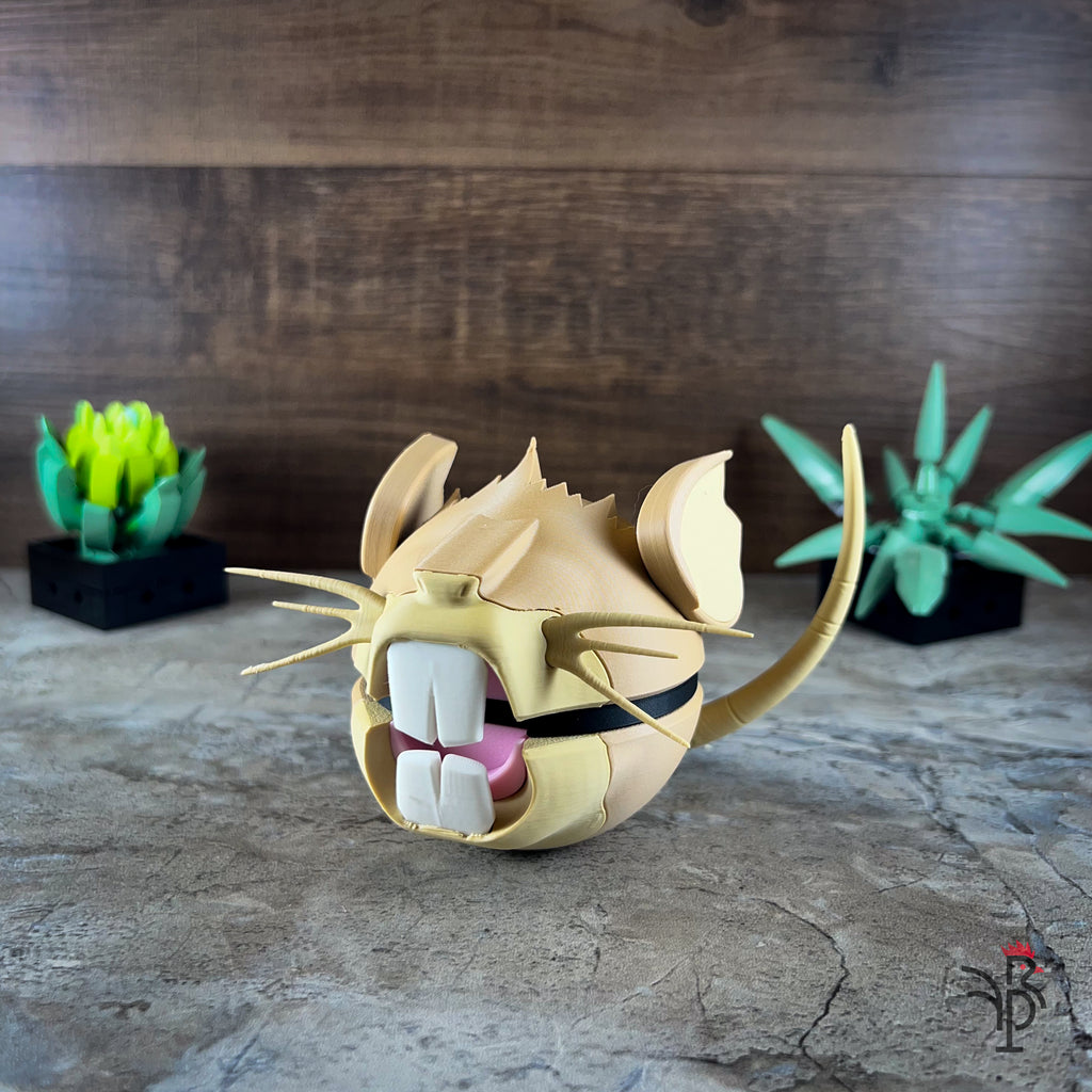 #0020 - Raticate Inspired Monster Ball