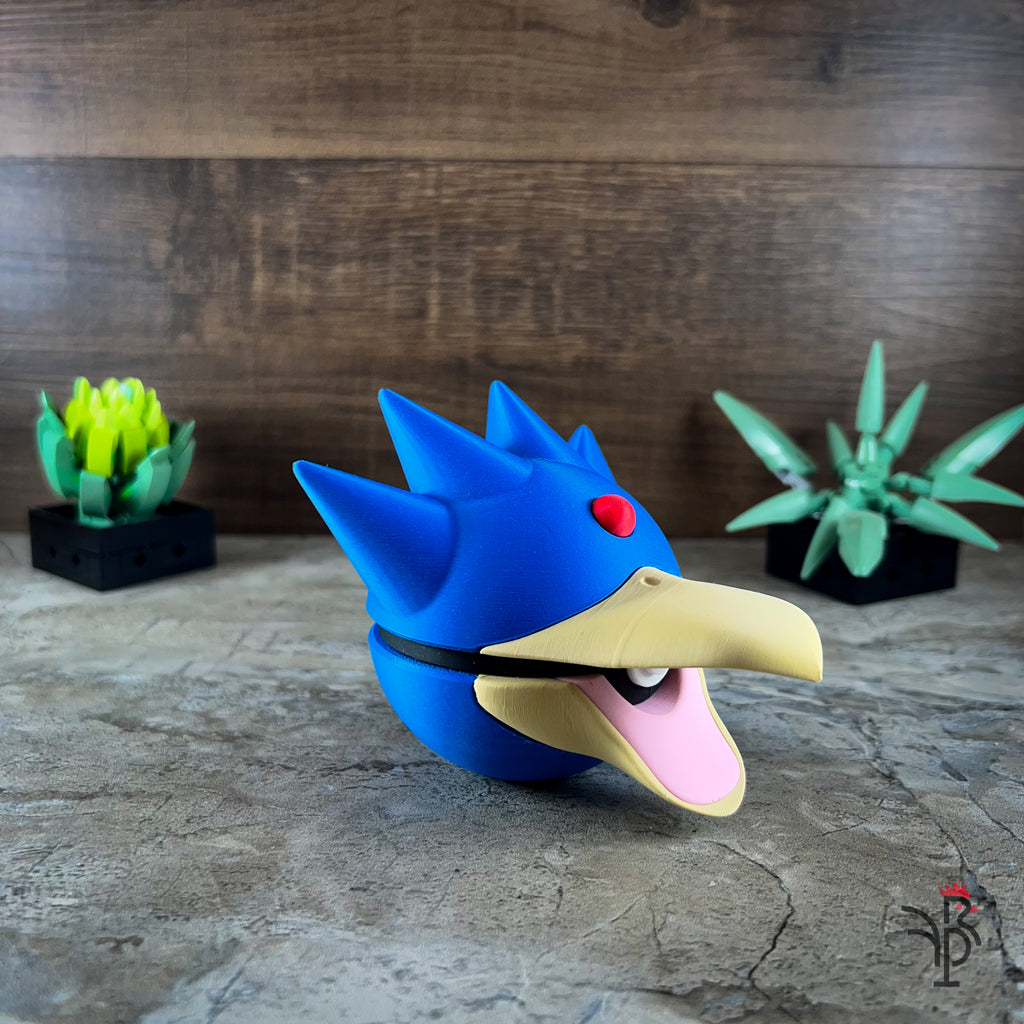 #0055 - Golduck Inspired Monster Ball