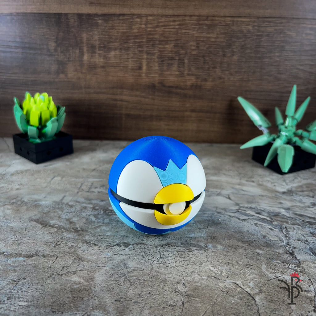#0393 - Piplup Inspired Monster Ball