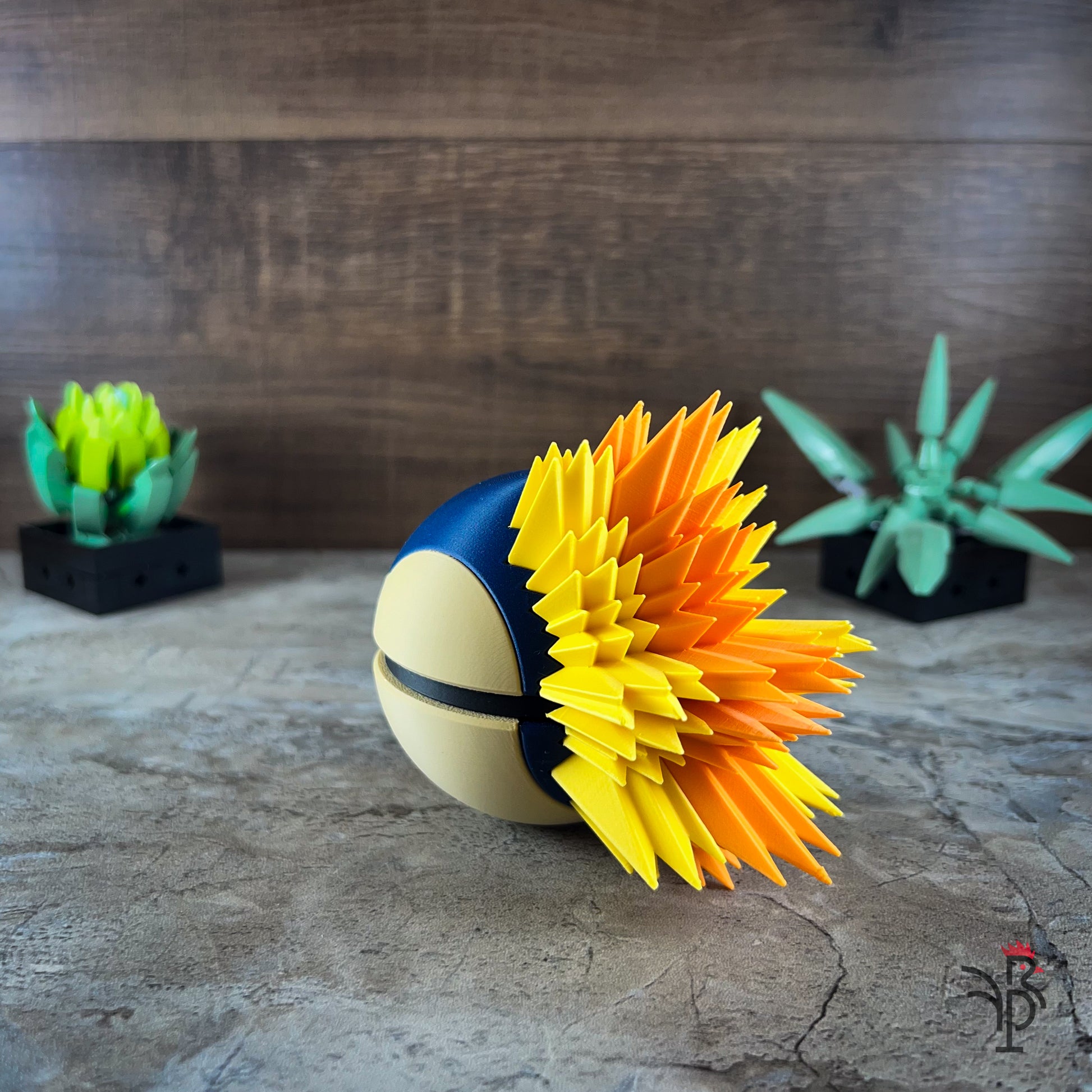 #0092 - Cyndaquil Inspired Monster Ball