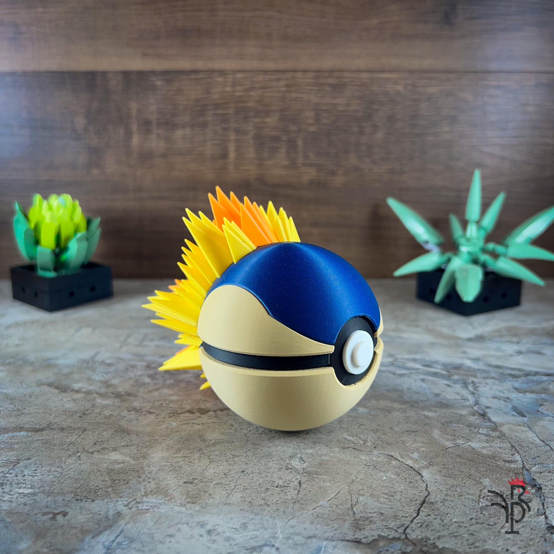 #0092 - Cyndaquil Inspired Monster Ball