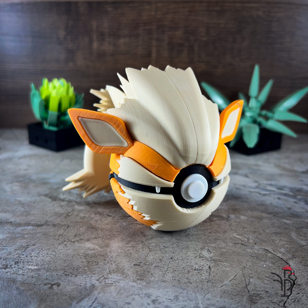 #0059 - Arcanine Inspired Monster Ball
