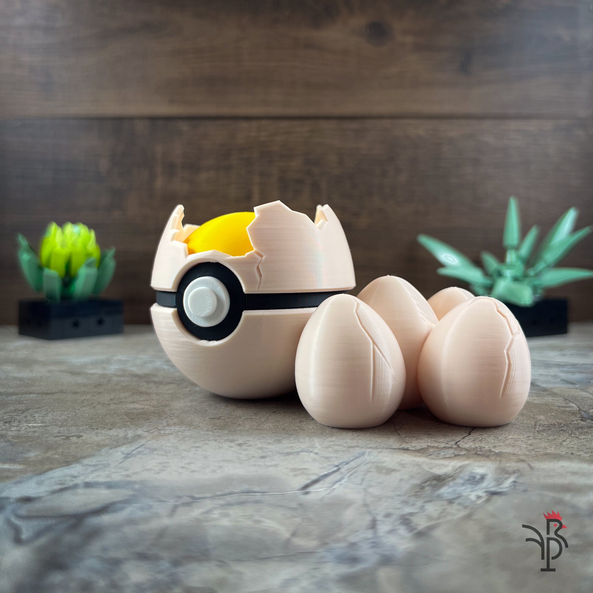 #0102 - Exeggcute Inspired Monster Ball