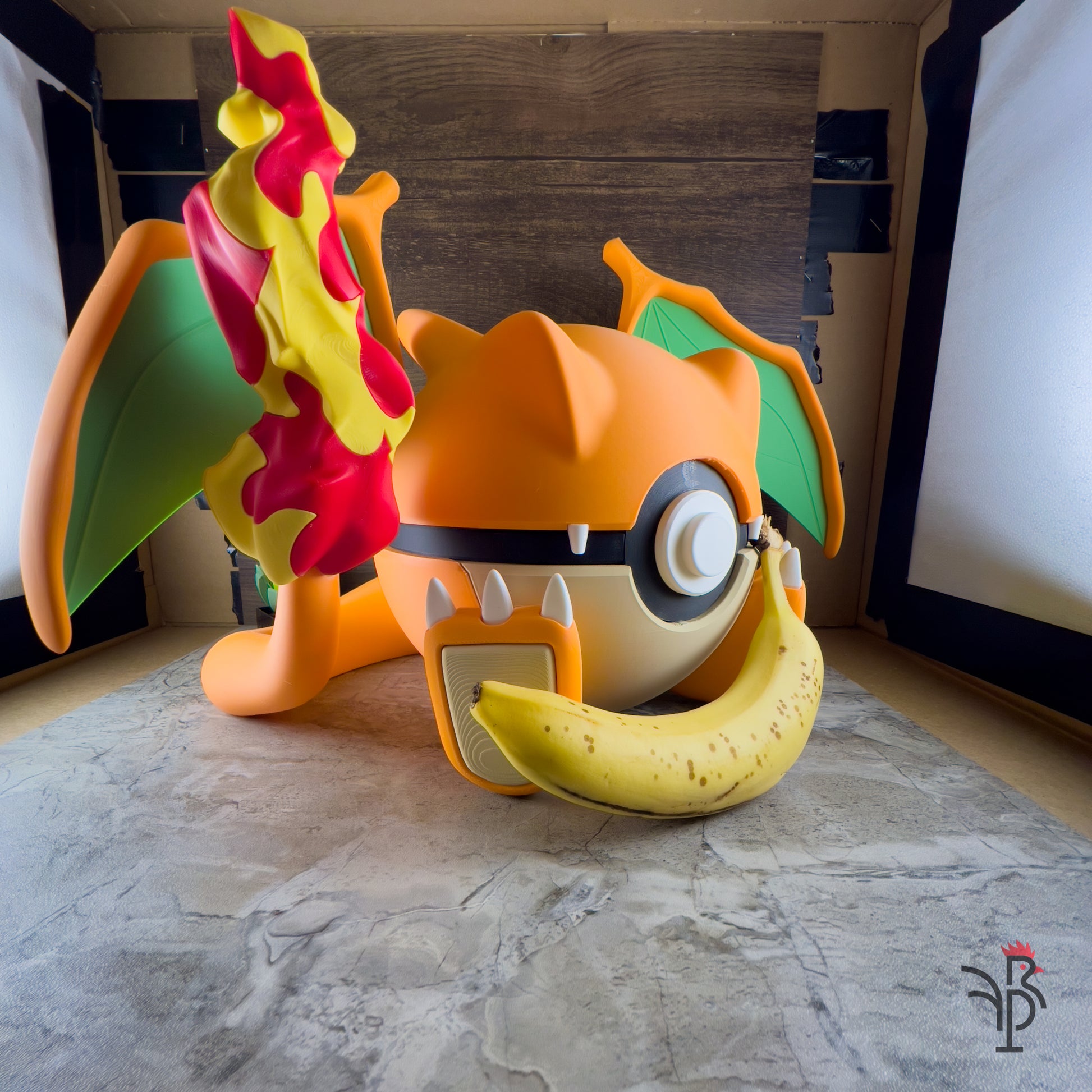 #0006 - Extra Large Charizard Inspired Monster Ball
