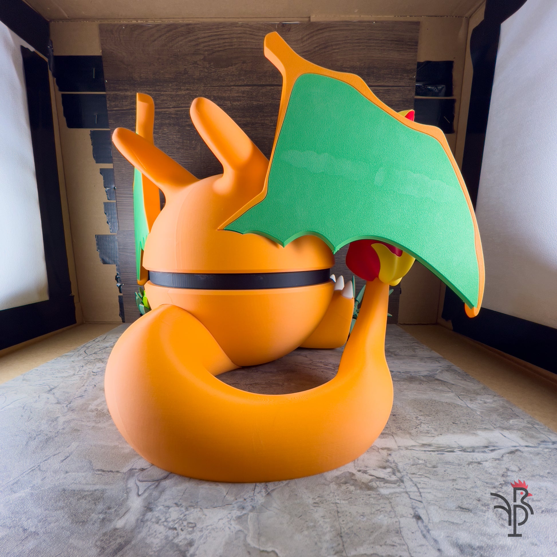 #0006 - Extra Large Charizard Inspired Monster Ball