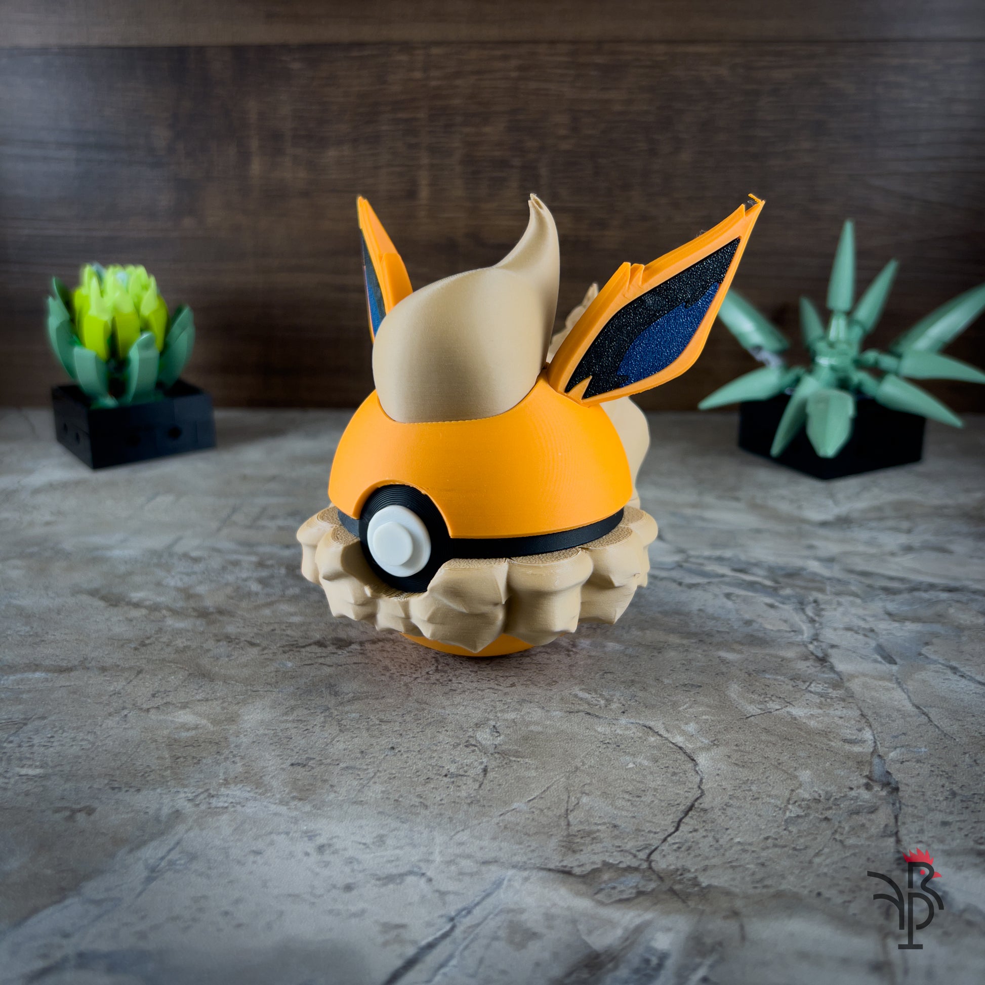 #0136 - Flareon Inspired Monster Ball