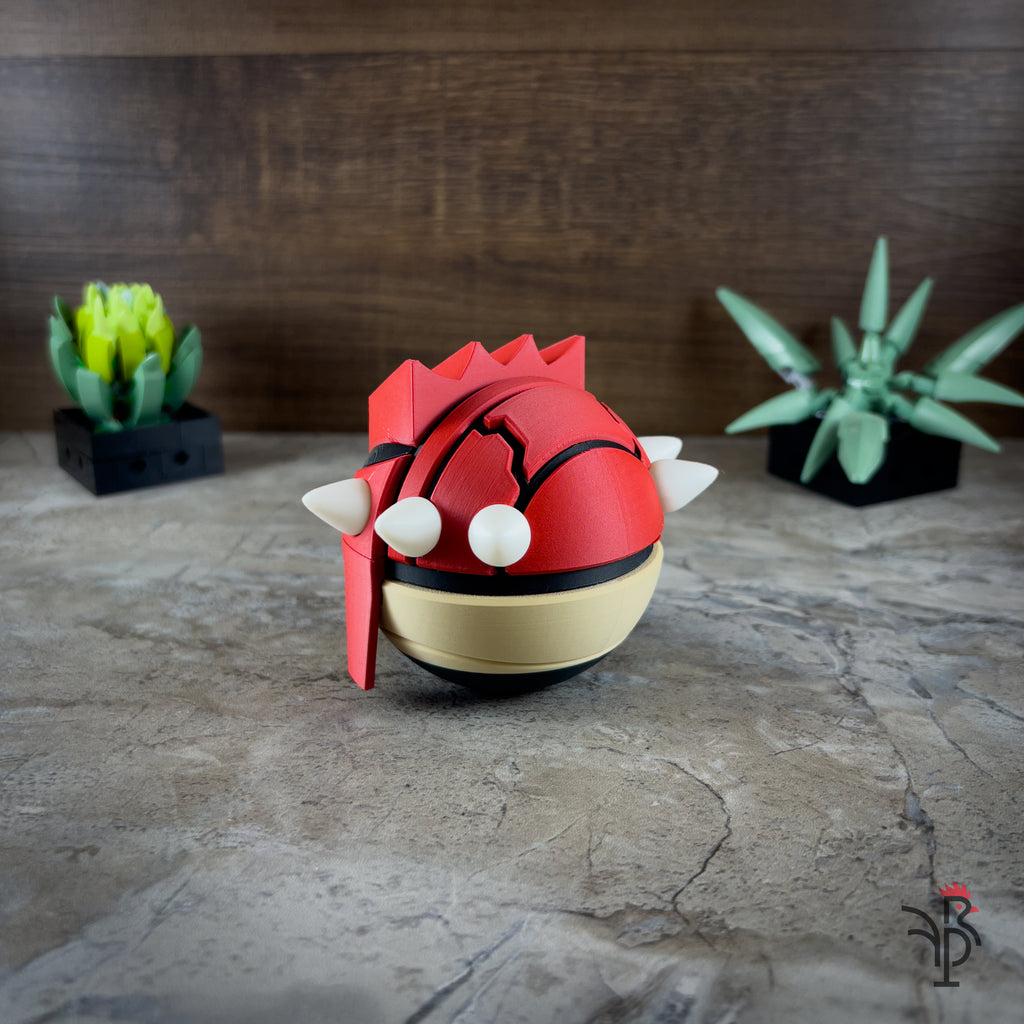 #0383 - Groudon Inspired Monster Ball
