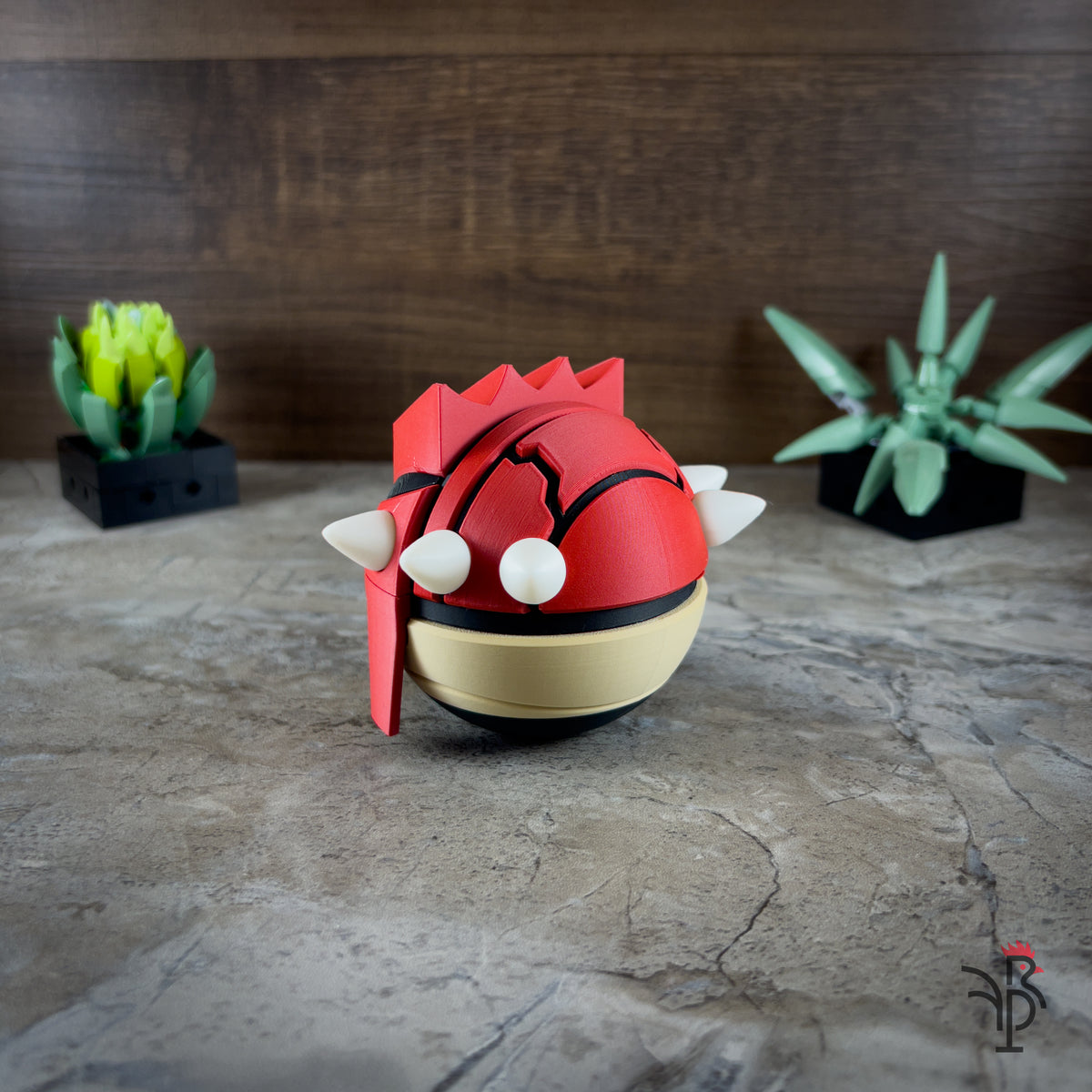 #0383 - Groudon Inspired Monster Ball