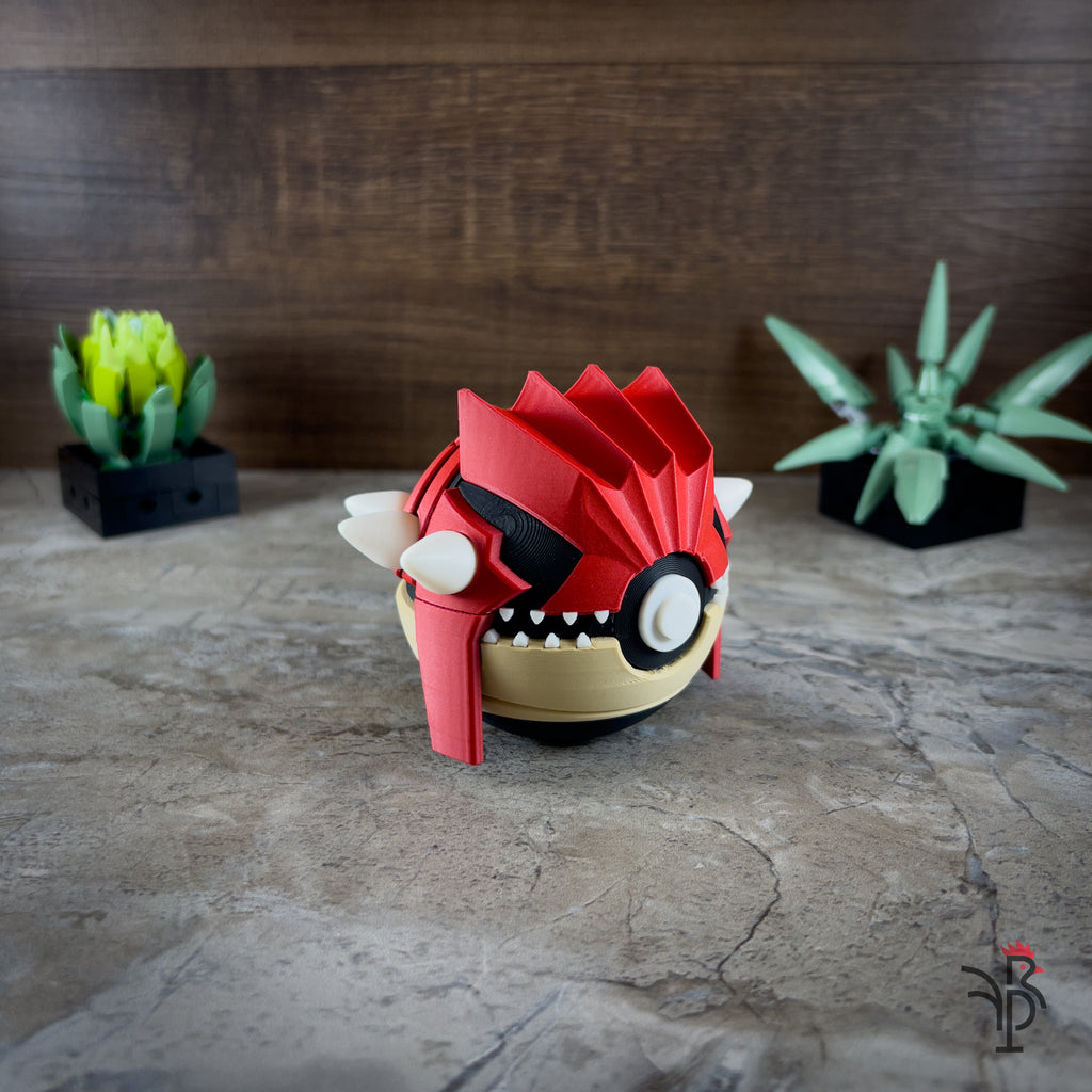 #0383 - Groudon Inspired Monster Ball