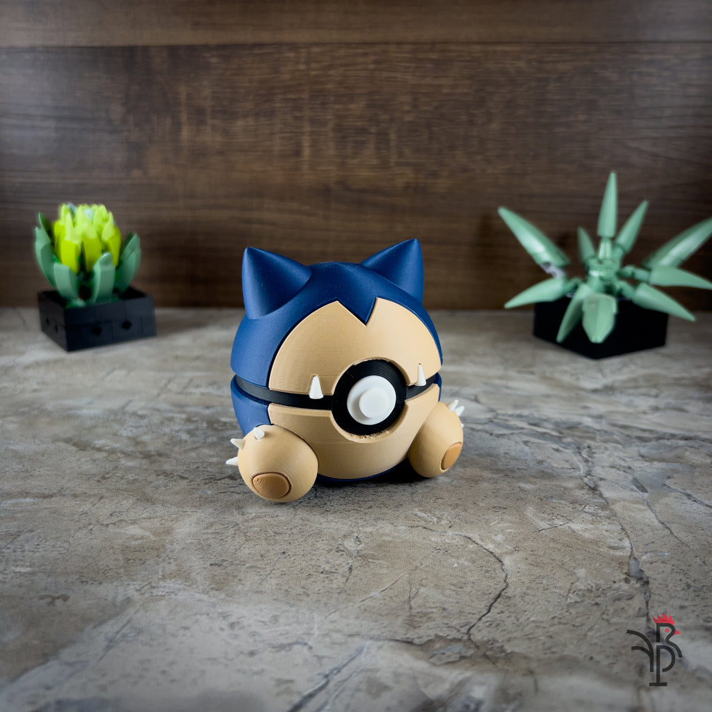 #0143 - Snorlax Inspired Monster Ball