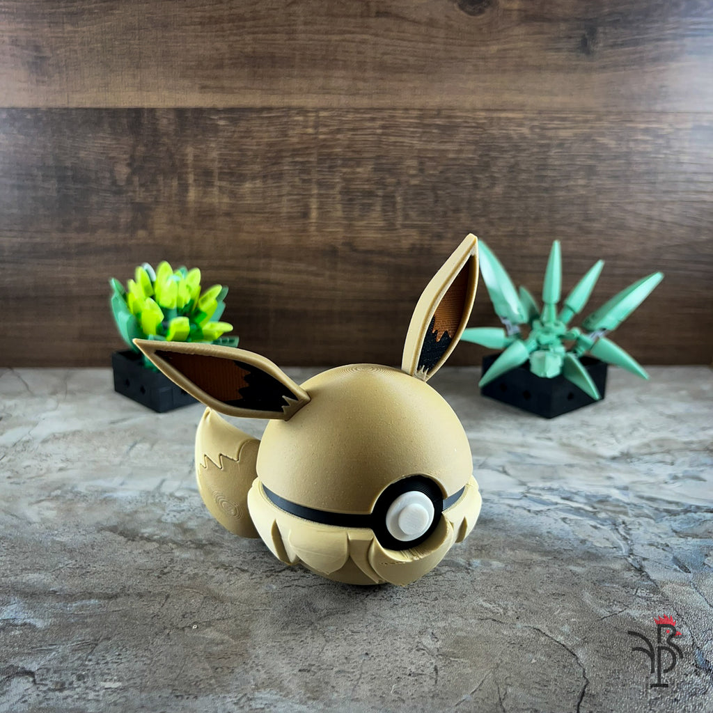 #0133 - Eevee Inspired Monster Ball