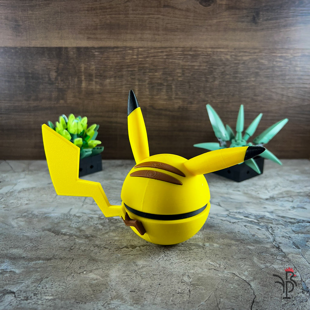 #0025 - Pikachu Inspired Monster Ball