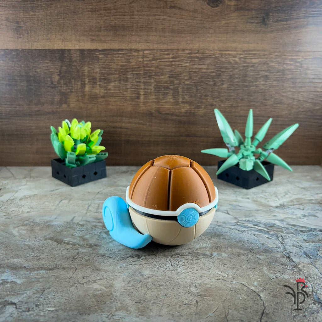 #0007 - Squirtle Inspired Monster Ball