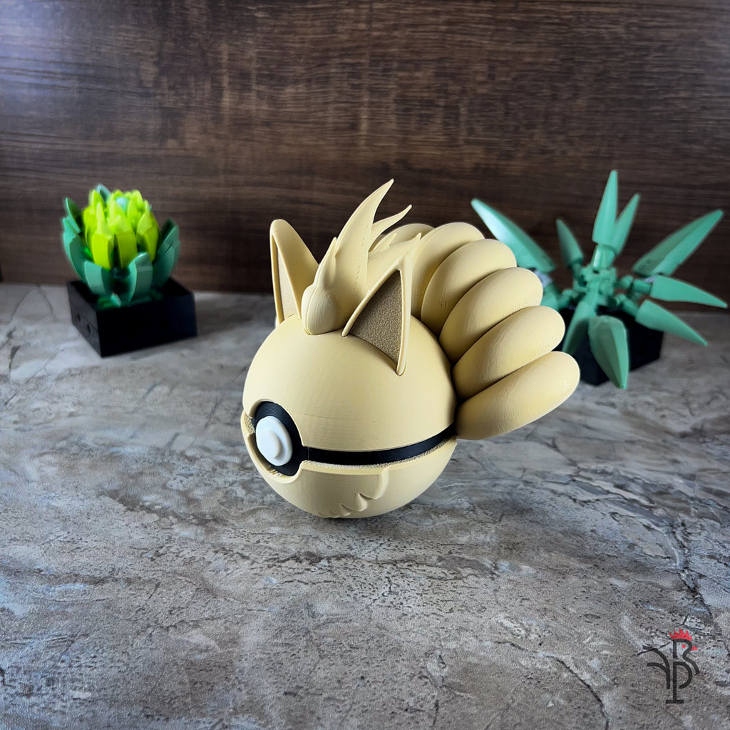#0038 - Ninetales Inspired Monster Ball