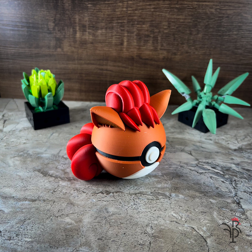 #0037 - Vulpix Inspired Monster Ball