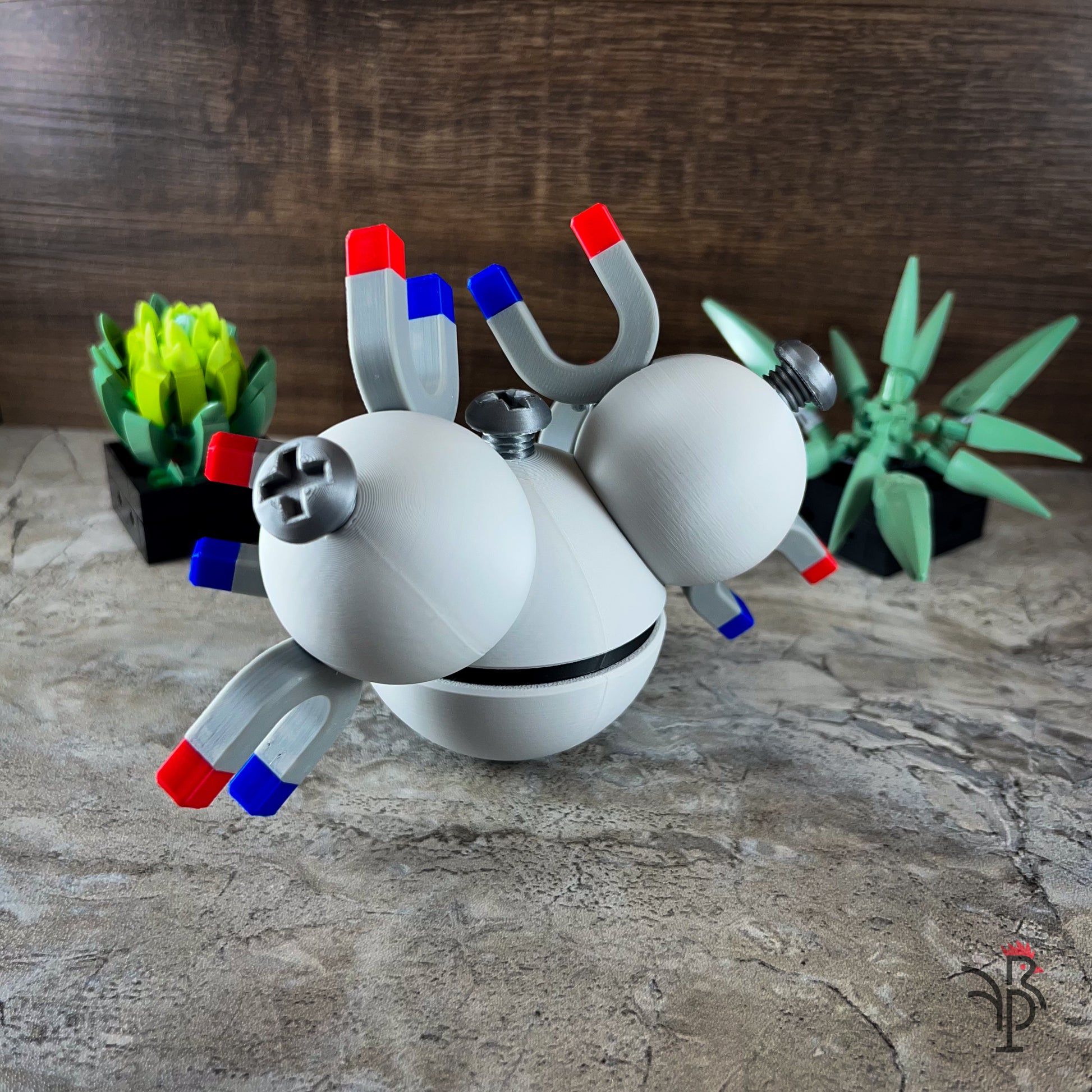 Magneton-Inspired Monster Ball