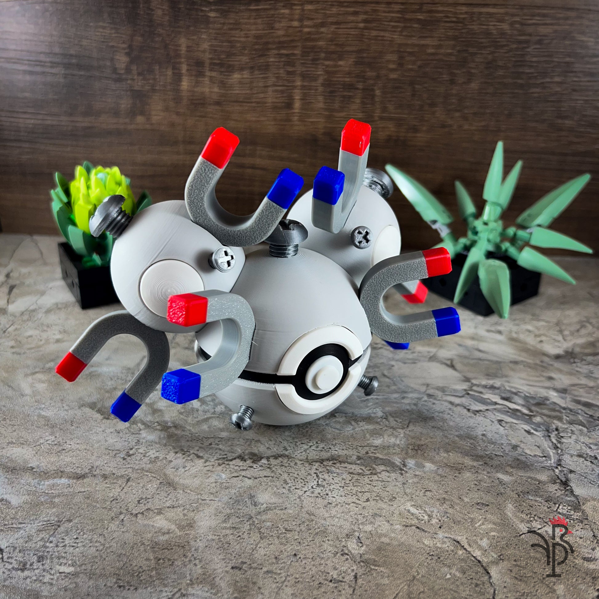 Magneton-Inspired Monster Ball
